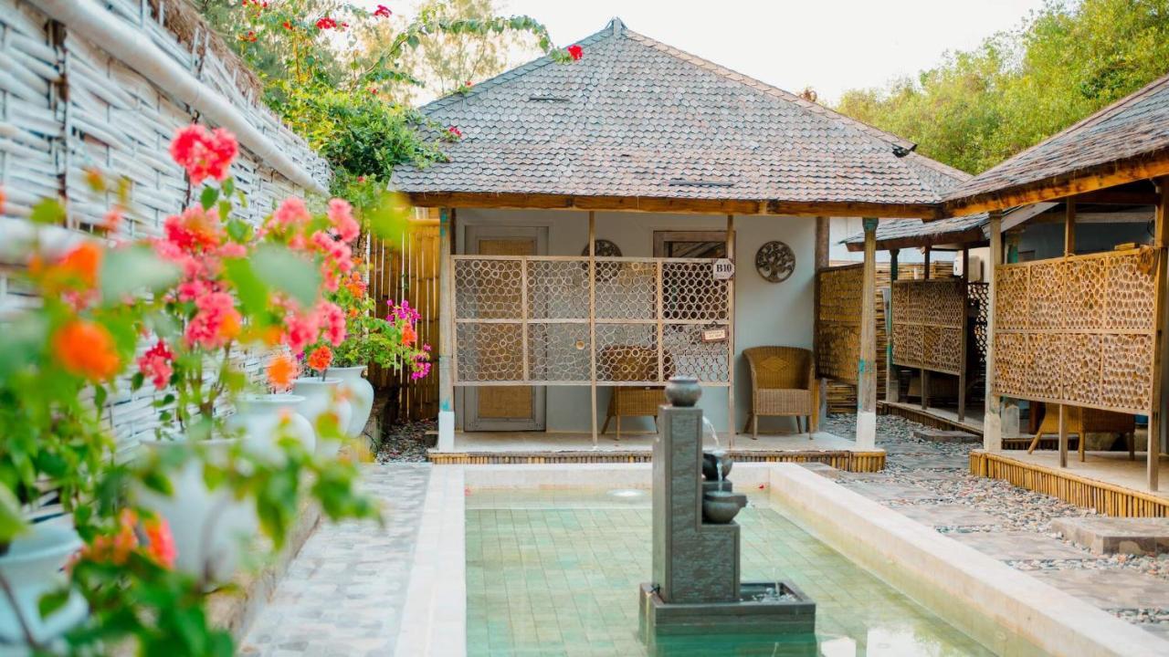 Bungalow Cafe Gili Beachfront Gili Meno Ngoại thất bức ảnh
